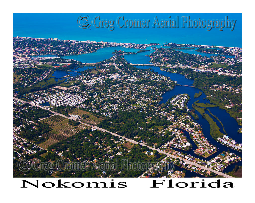 Aerial Photo of Nokomis, Florida