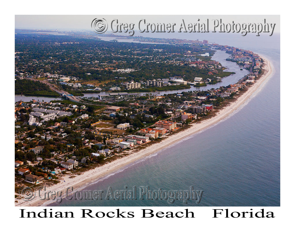Aerial Photo of Indian Rocks Beach, Florida