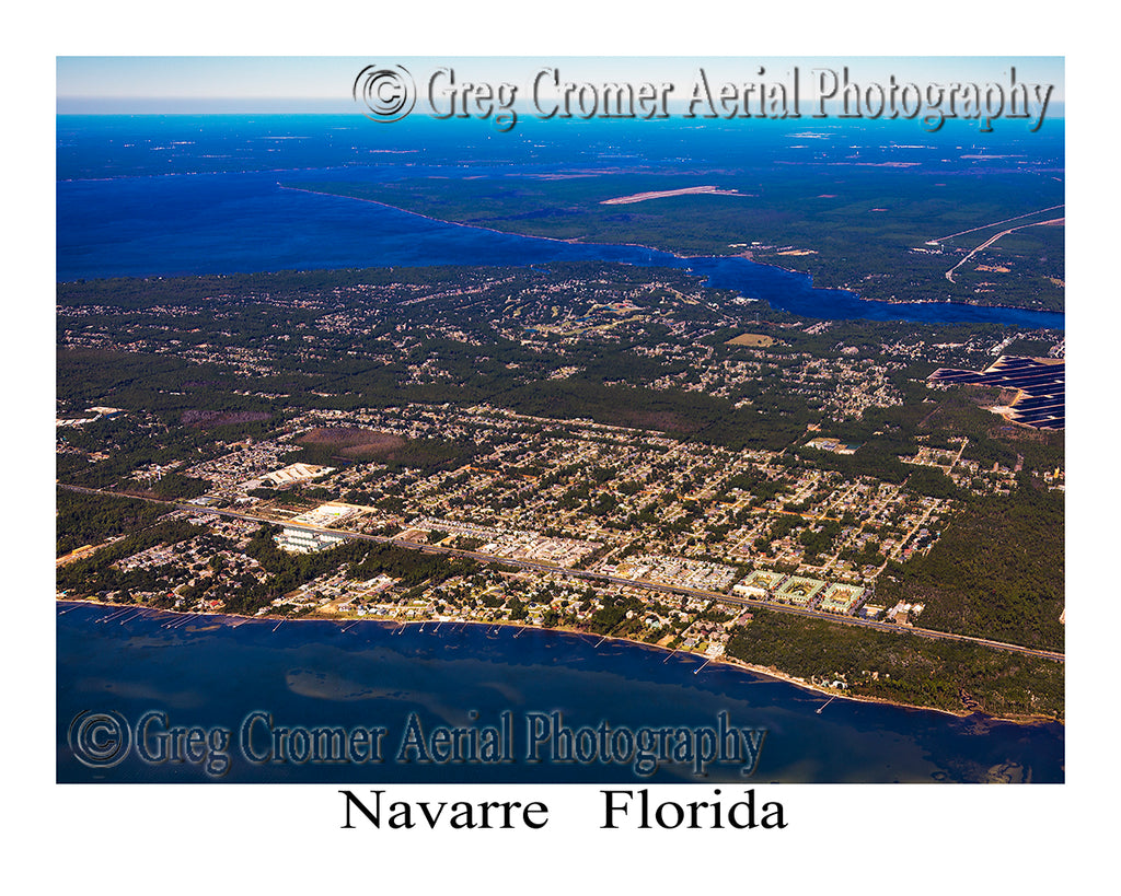 Aerial Photo of Navarre, Florida