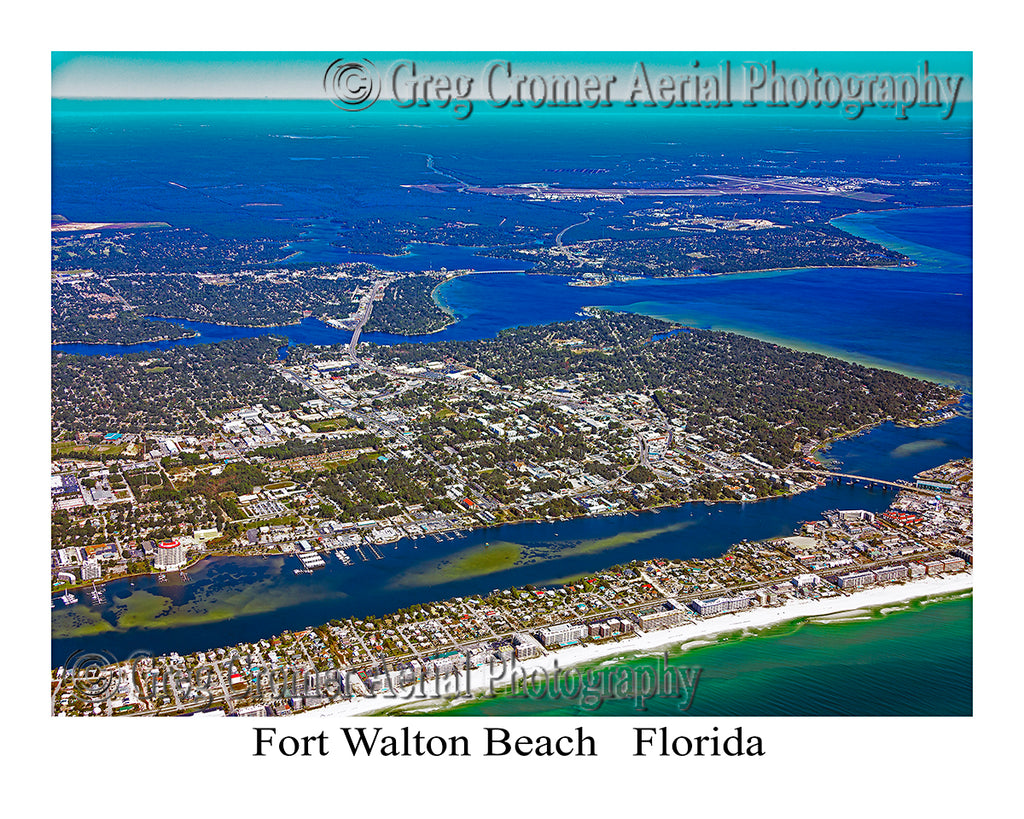 Aerial Photo of Fort Walton Beach, Florida