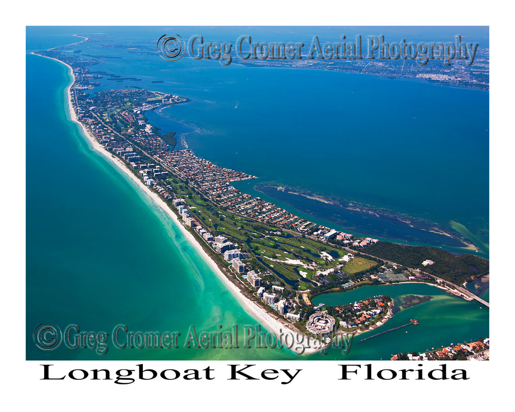 Aerial Photo of Longboat Key, Florida