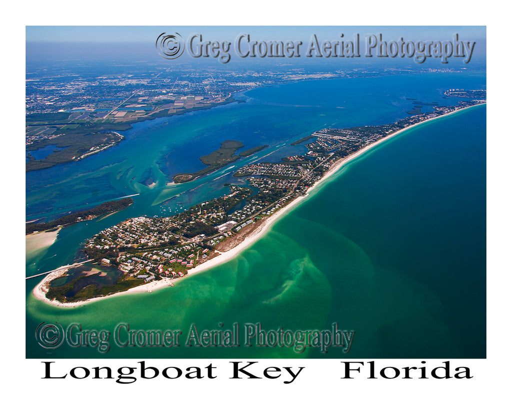 Aerial Photo of Longboat Key, Florida