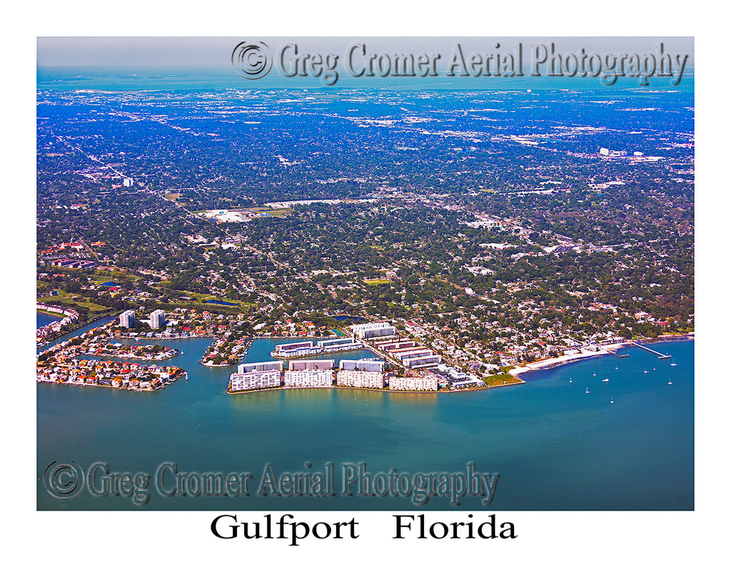 Aerial Photo of Gulfport, Florida
