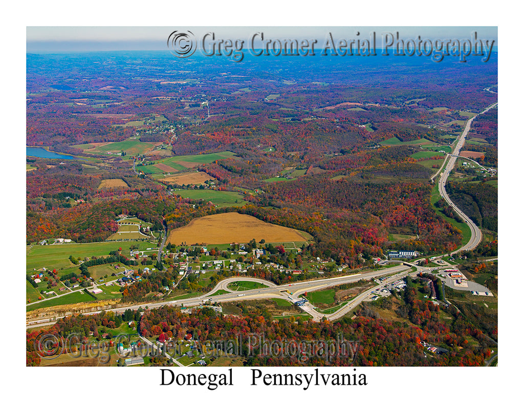 Aerial Photo of Donegal, Pennsylvania