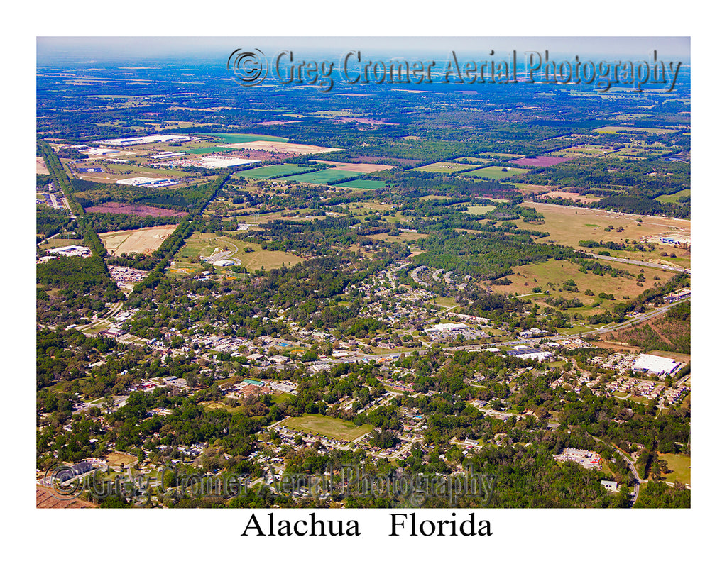Aerial Photo of Alachua, Florida