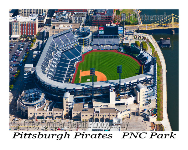 Aerial Photo of PNC Park and Downtown Pittsburgh