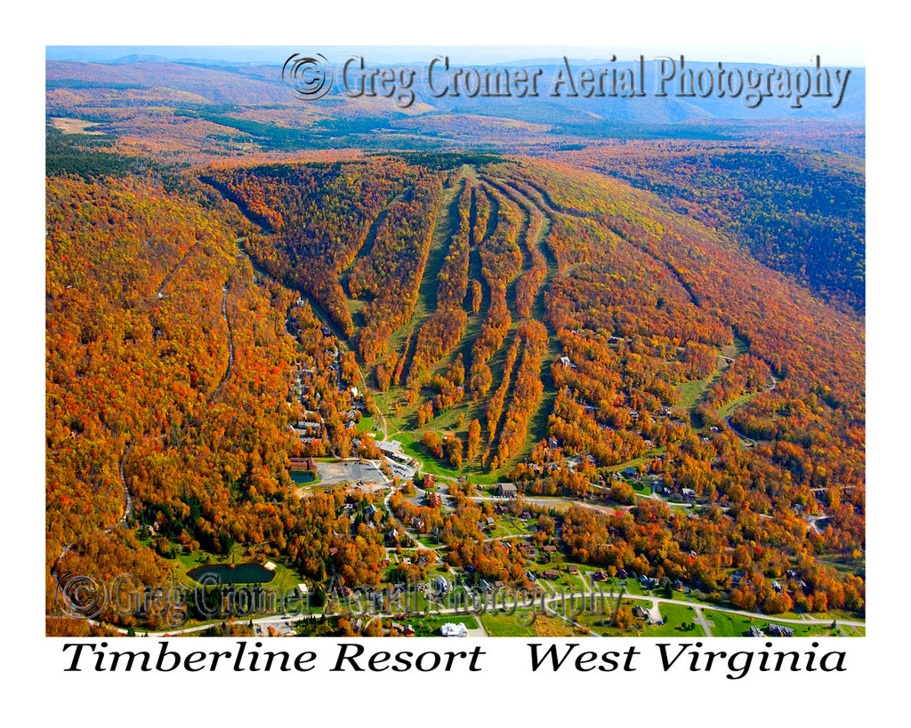 Aerial Photo of Timberline Resort - Canaan Valley, WV