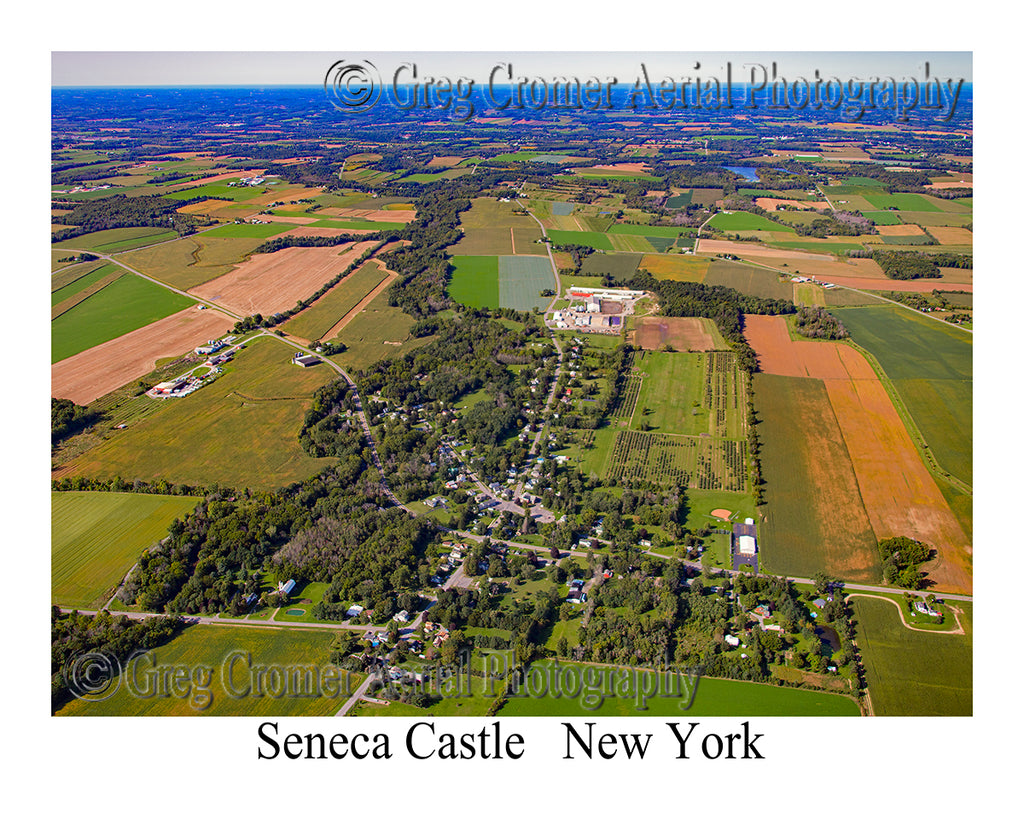 Aerial Photo of Seneca Castle, New York