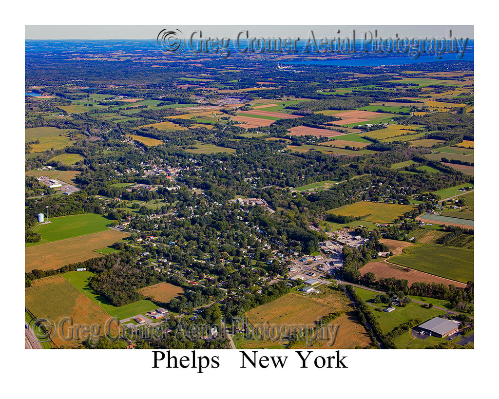 Aerial Photo of Phelps, New York