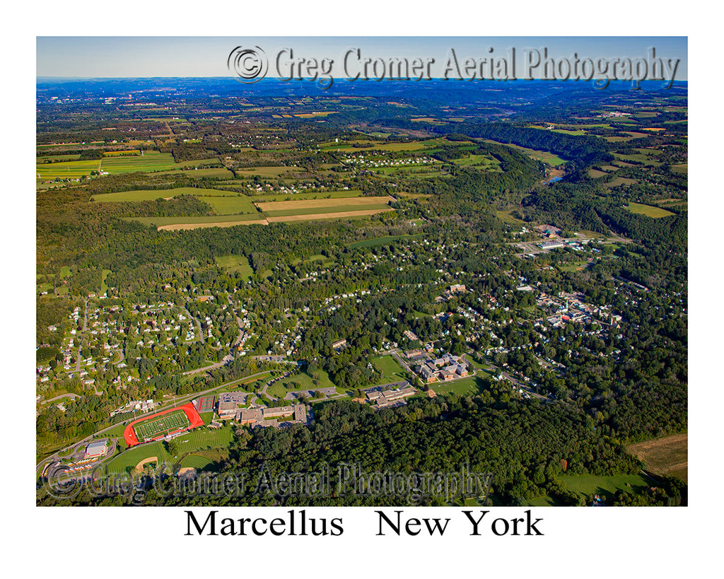 Aerial Photo of Marcellus, New York