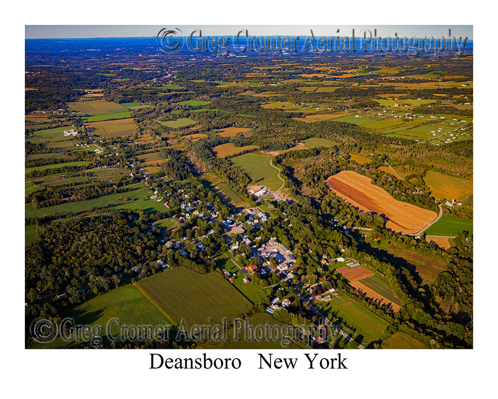 Aerial Photo of Deansboro, New York