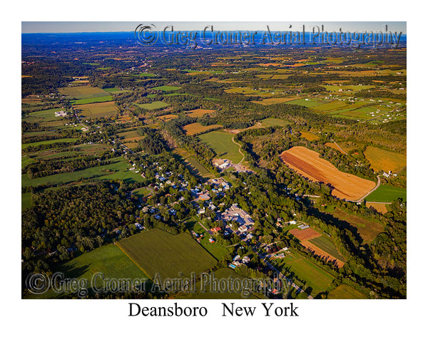 Aerial Photo of Deansboro, New York