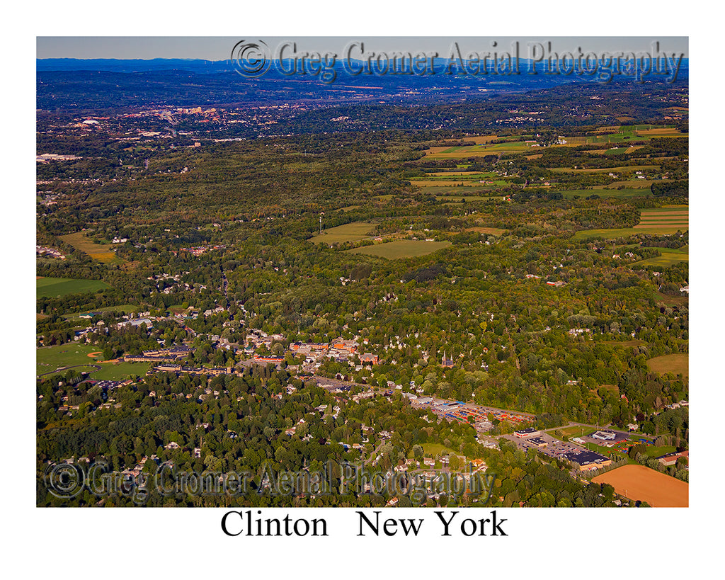 Aerial Photo of Clinton, New York