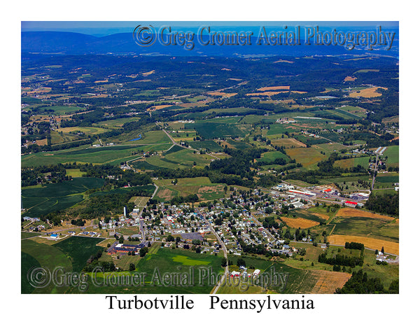 Aerial Photo of Turbotville, Pennsylvania