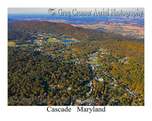 Aerial Photo of Cascade, Maryland
