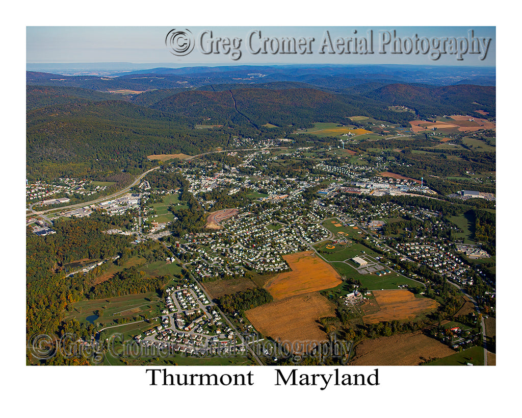 Aerial Photo of Thurmont, Maryland