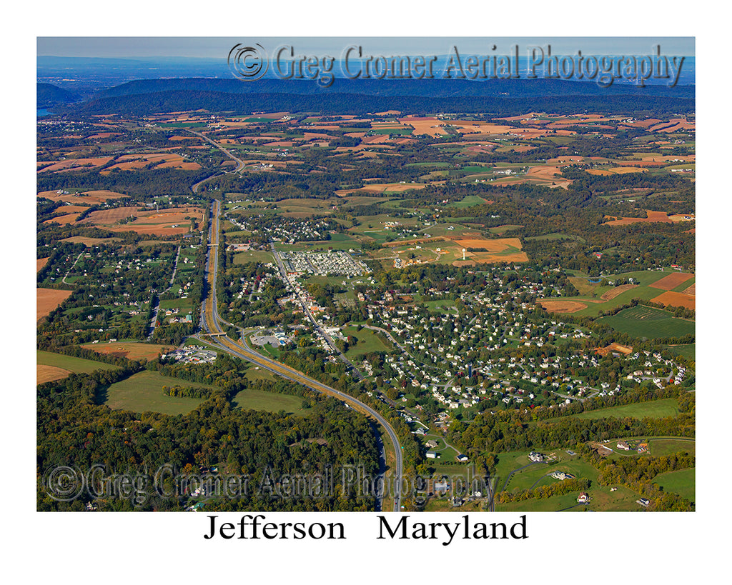 Aerial Photo of Jefferson, Maryland