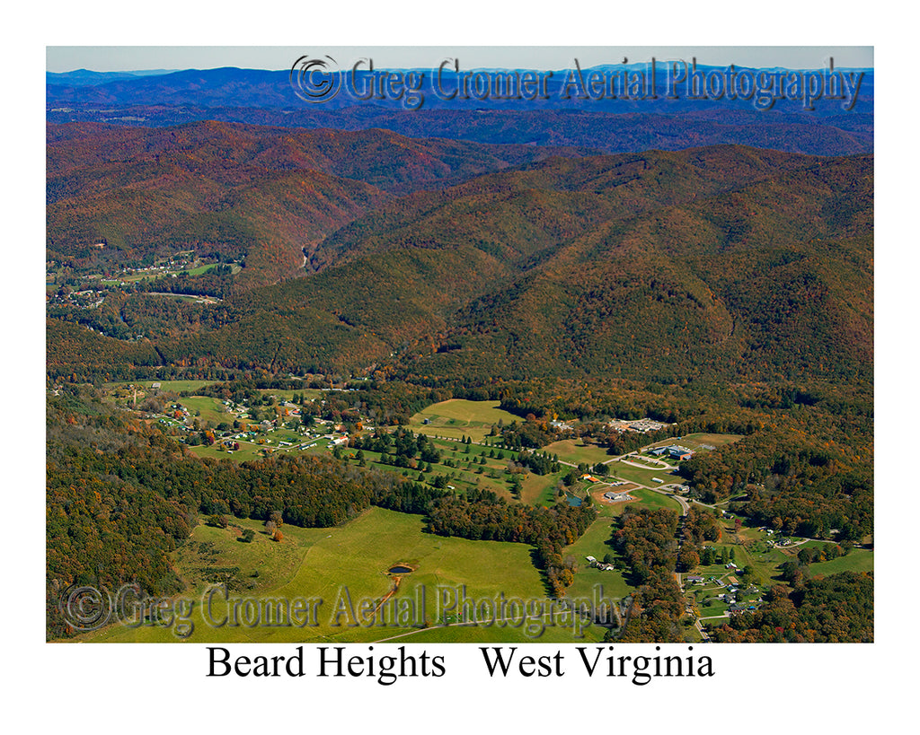 Aerial Photo of Beard Heights, West Virginia