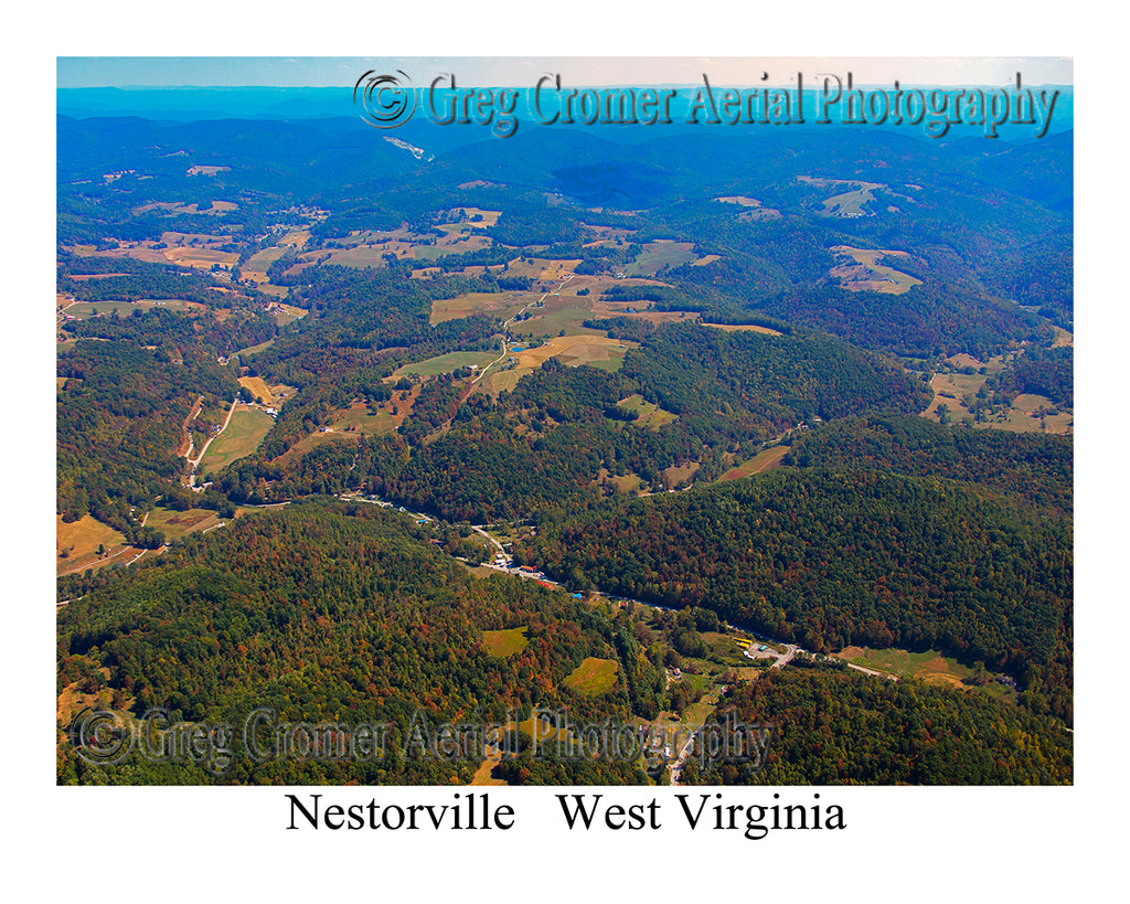 Aerial Photo of Nestorville, West Virginia