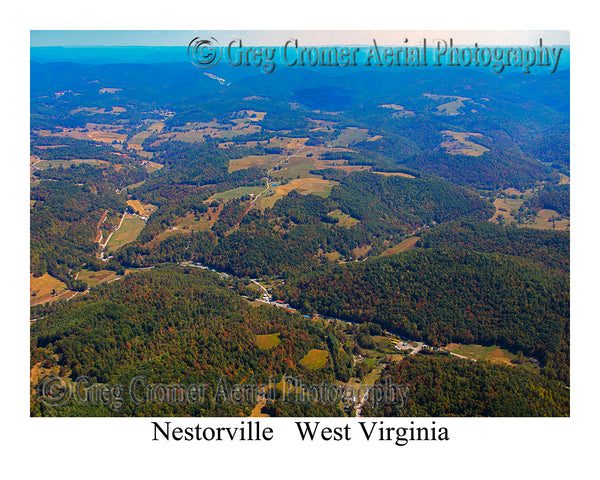 Aerial Photo of Nestorville, West Virginia