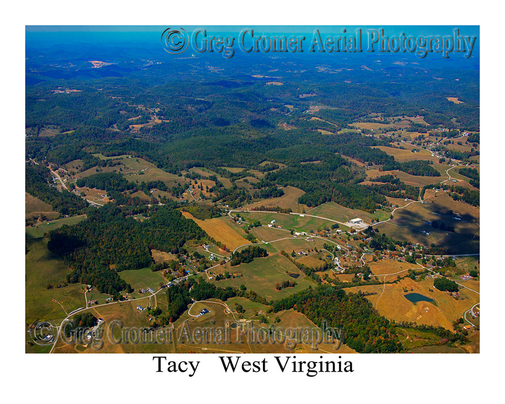 Aerial Photo of Tacy, West Virginia