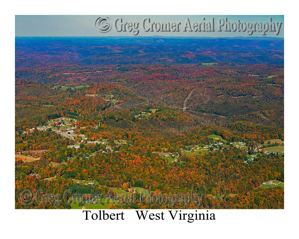 Aerial Photo of Tolbert, West Virginia