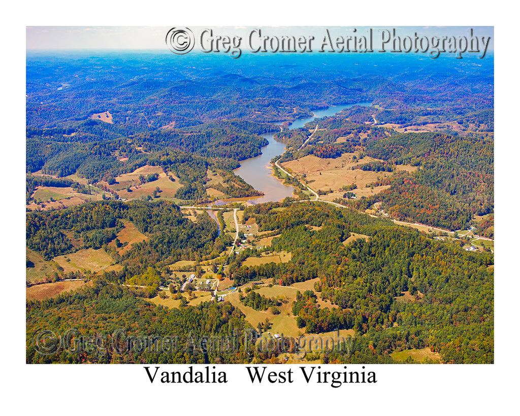 Aerial Photo of Vandalia, West Virginia