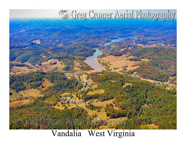 Aerial Photo of Vandalia, West Virginia