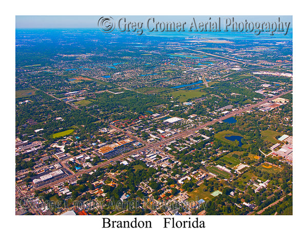 Aerial Photo of Brandon, Florida