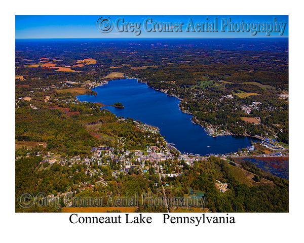Aerial Photo of Conneaut Lake, Pennsylvania