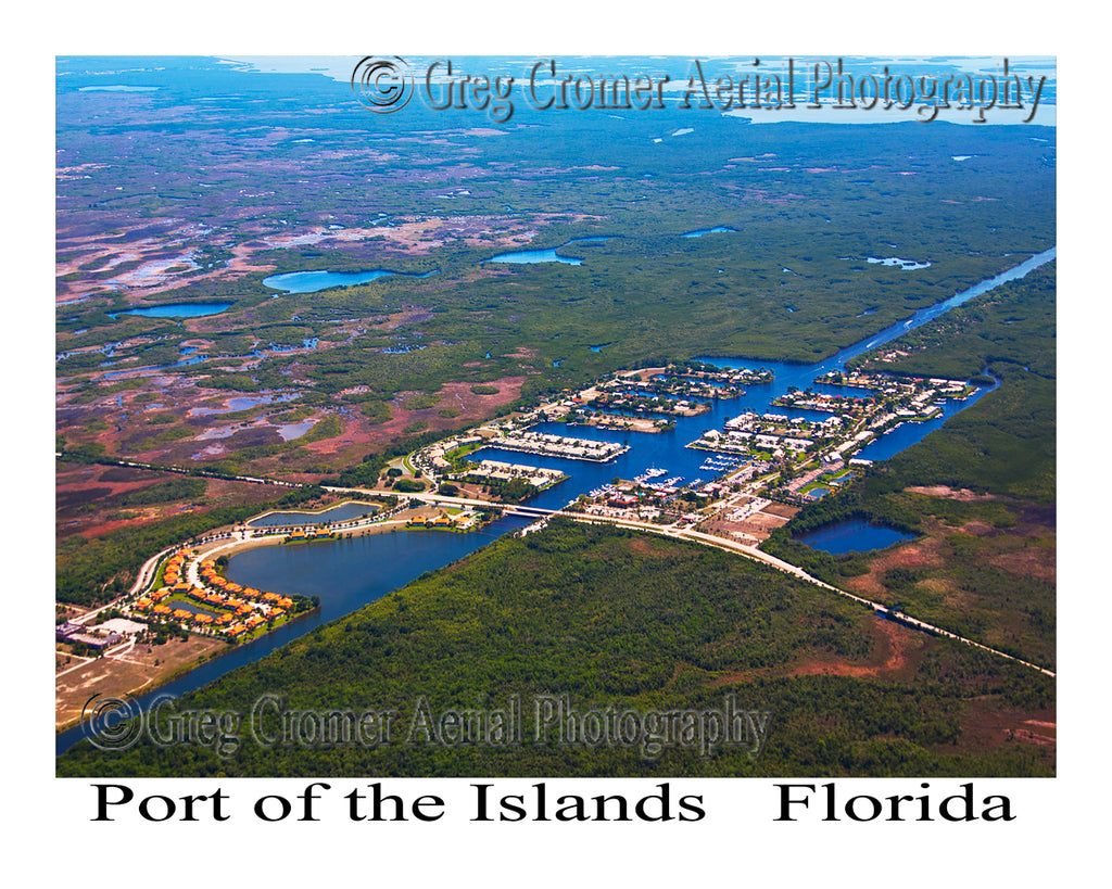 Aerial Photo of Port of the Islands, Florida