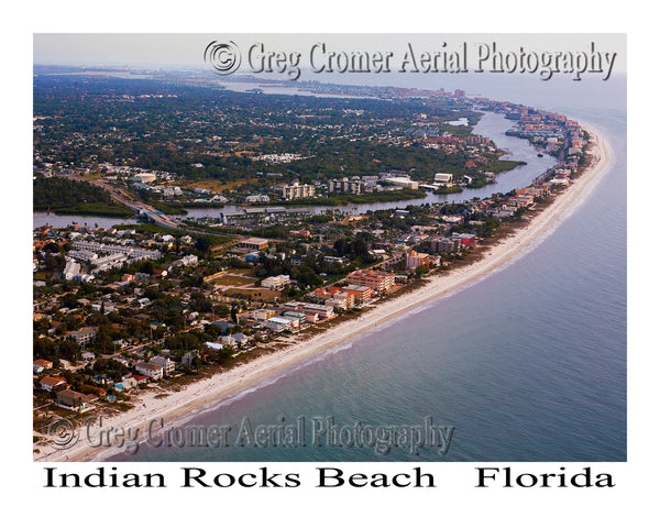 Aerial Photo of Indian Rocks Beach, Florida