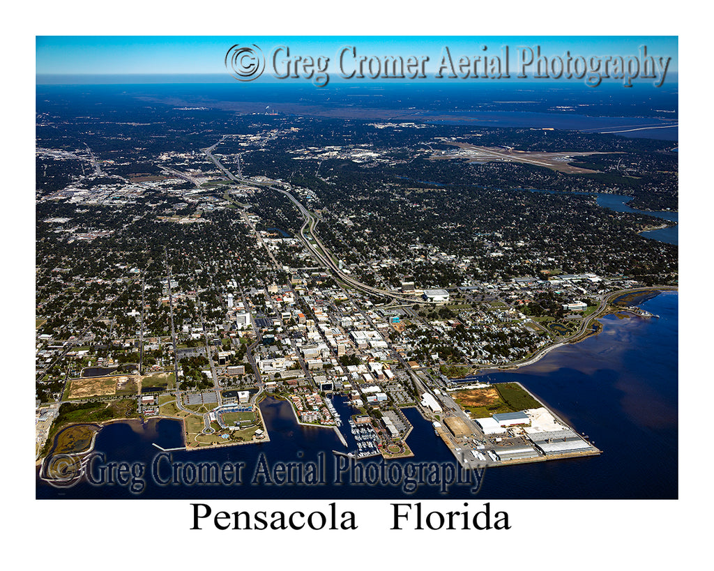 Aerial Photo of Pensacola, Florida