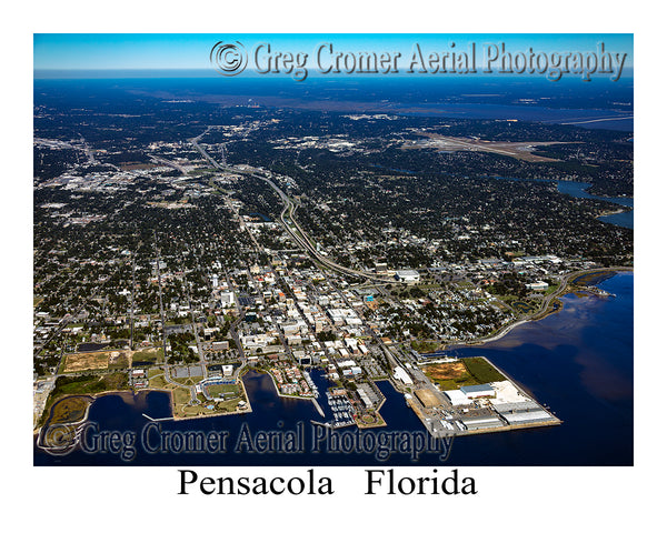Aerial Photo of Pensacola, Florida