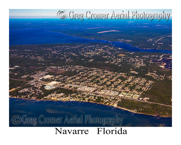 Aerial Photo of Navarre, Florida