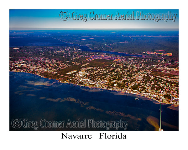 Aerial Photo of Navarre, Florida