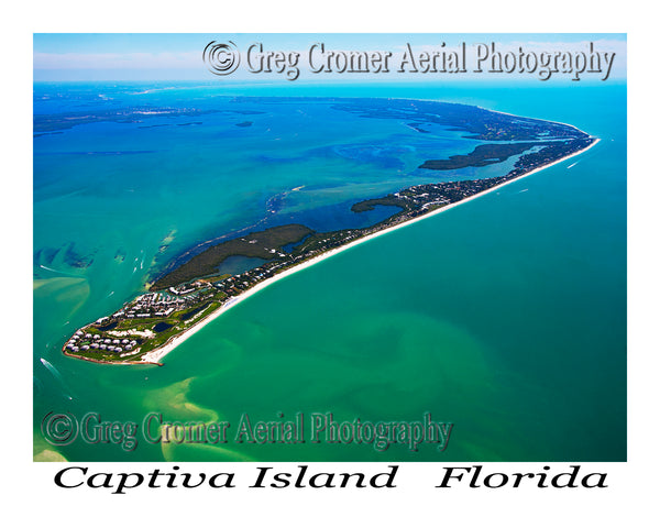 Aerial Photo of Captiva Island, Florida
