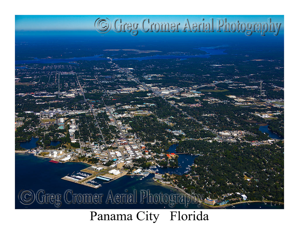 Aerial Photo of Panama City, Florida