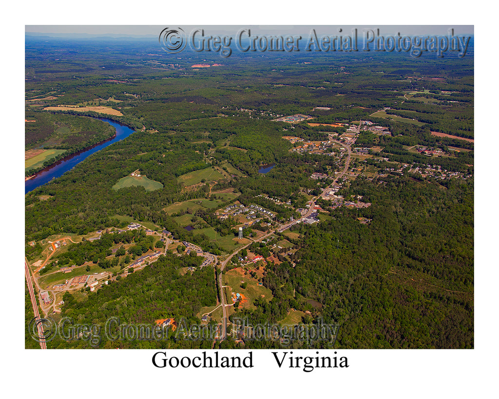 Aerial Photo of Goochland, Virginia