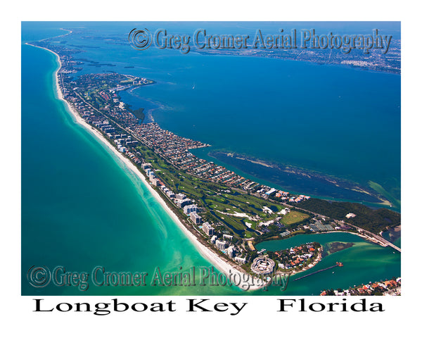 Aerial Photo of Longboat Key, Florida