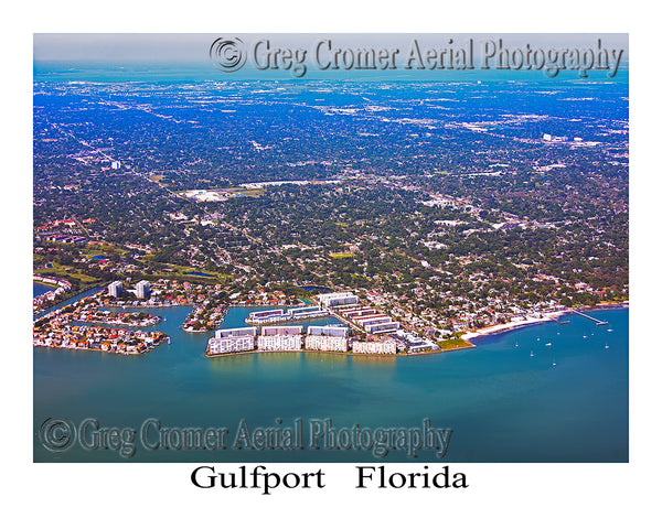 Aerial Photo of Gulfport, Florida