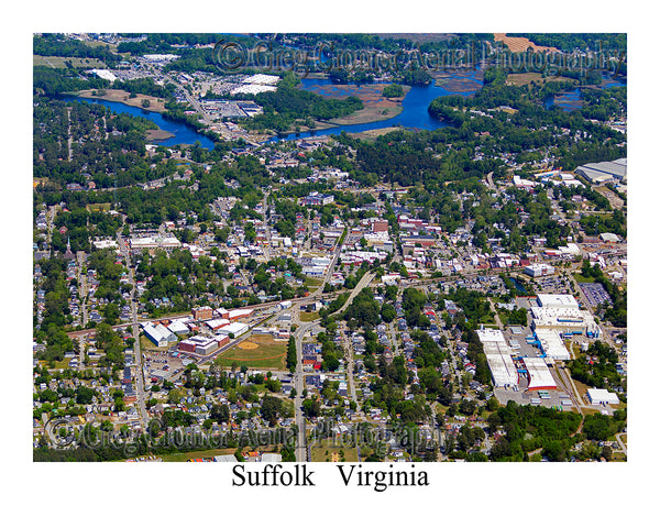 Aerial Photo of Suffolk, Virginia