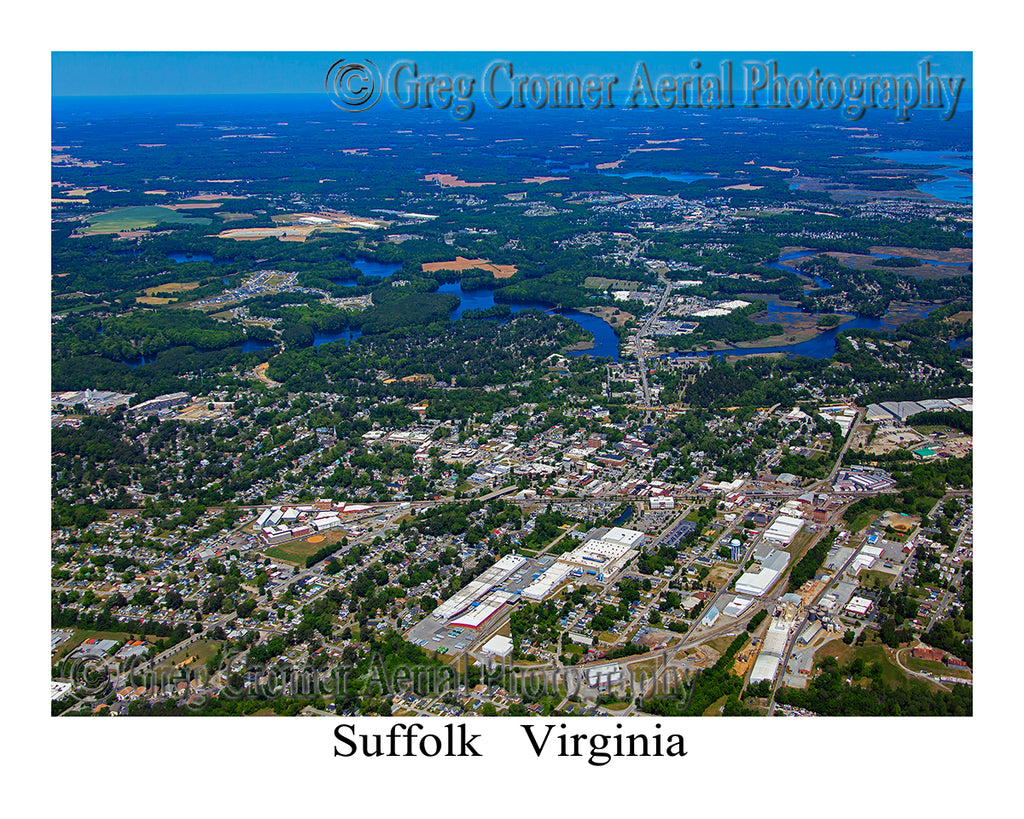 Aerial Photo of Suffolk, Virginia