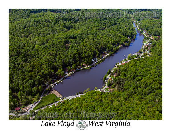 Aerial Photo of Lake Floyd, West Virginia