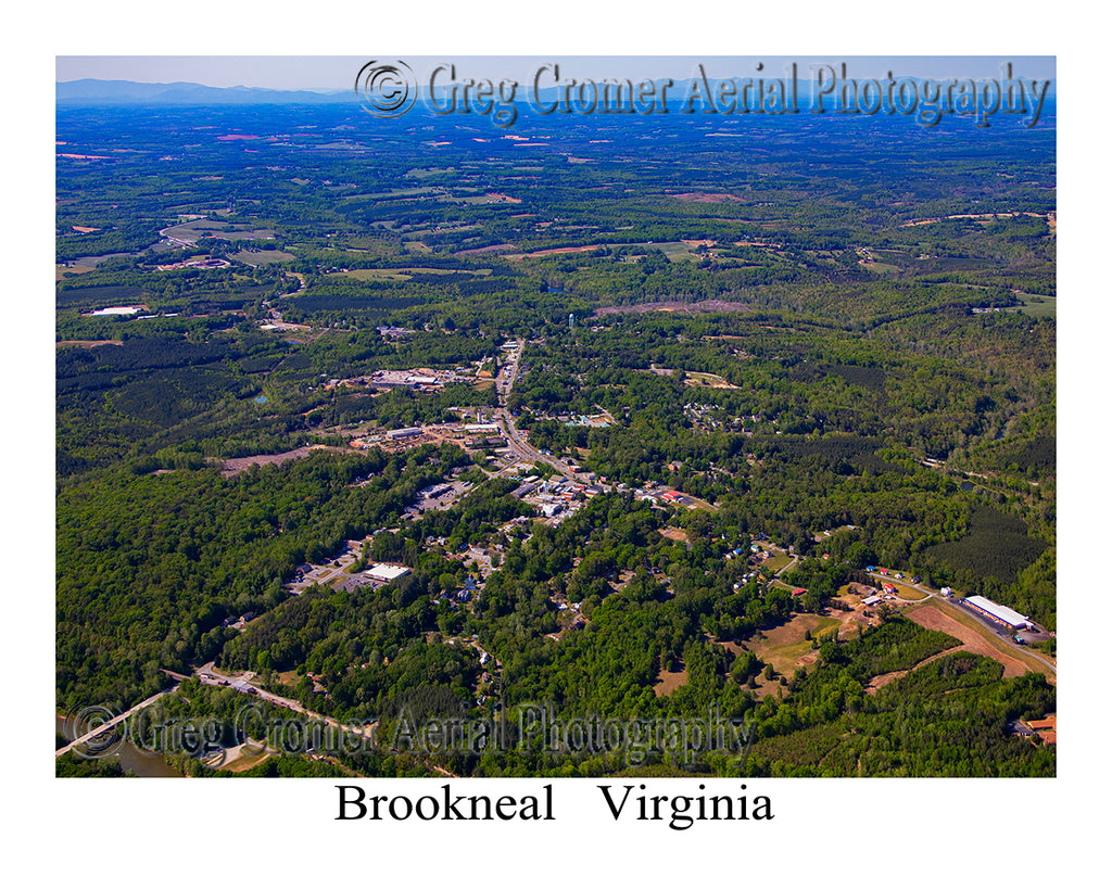Aerial Photo of Brookneal, Virginia