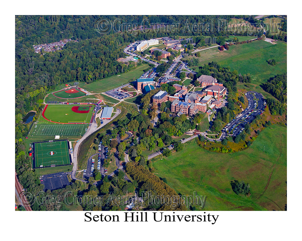 Aerial Photo of Seton Hill University Greensburg, Pennsylvania