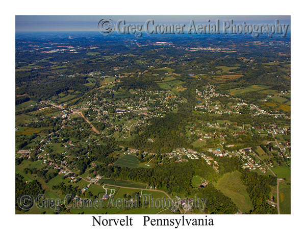 Aerial Photo of Norvelt, Pennsylvania