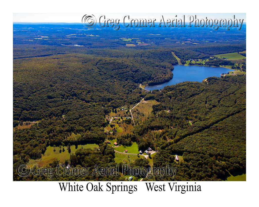 Aerial Photo of White Oak Springs, West Virginia