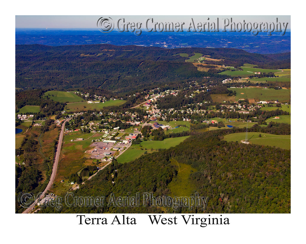 Aerial Photo of Terra Alta, West Virginia
