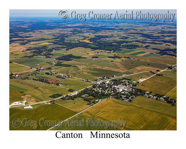 Aerial Photo of Canton, Minnesota